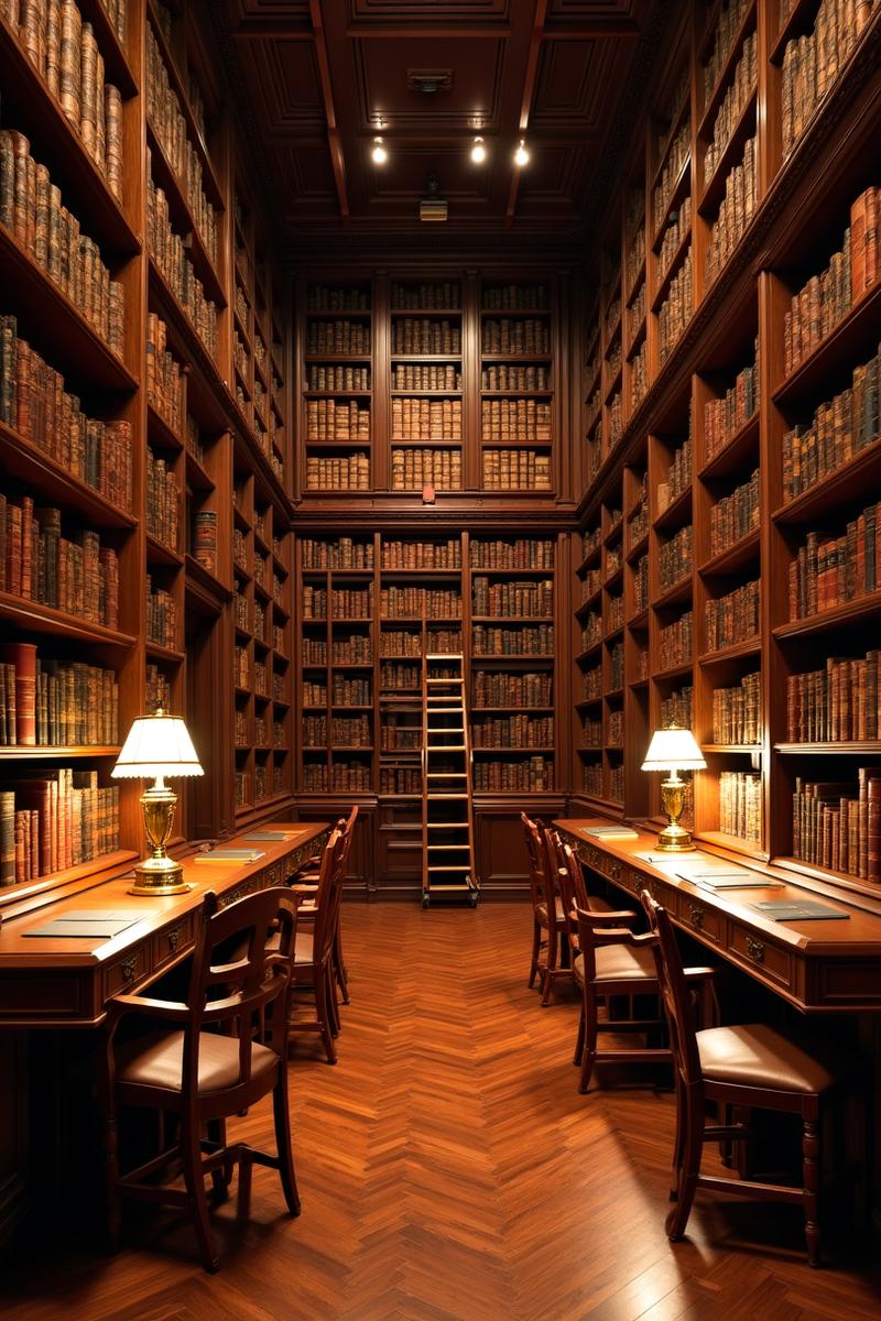 Internal library at Lyras Folio